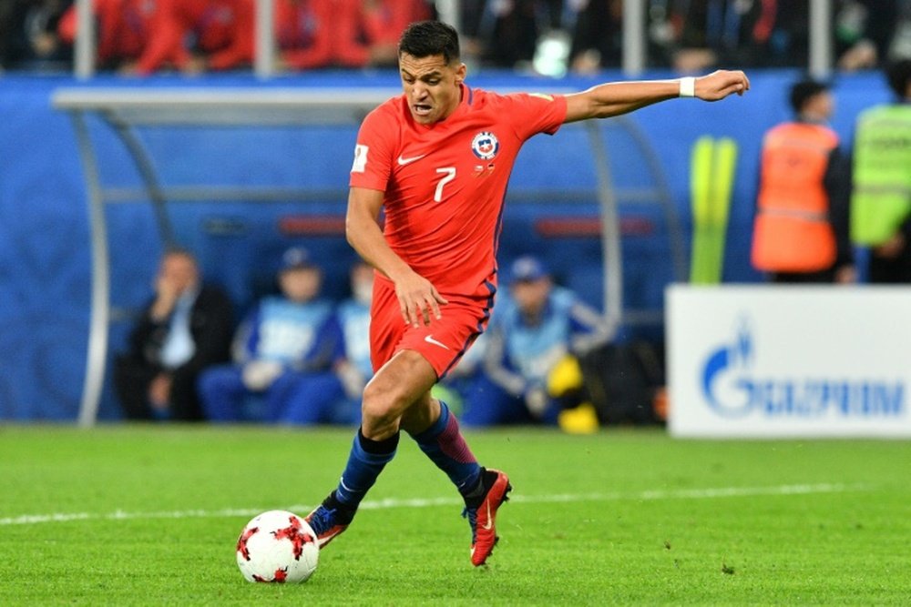 Alexis Sanchez has been named into the Chile squad. AFP