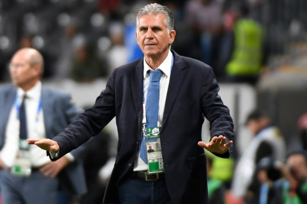 Queiroz will not be able to play Muriel for the rest of the tournament. AFP