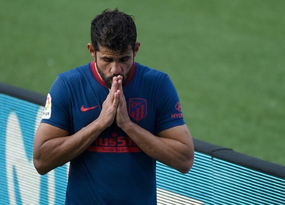 Diego Costa descubrió a la última perla brasileña. AFP