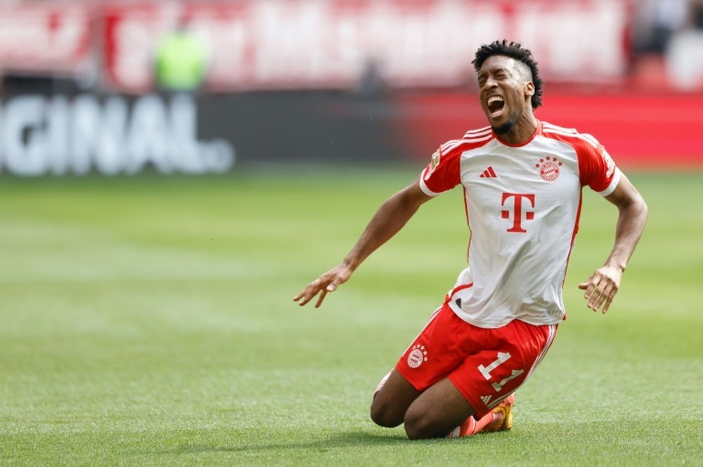 Coman, le joueur du Bayern, manquera le match contre Arsenal. afp