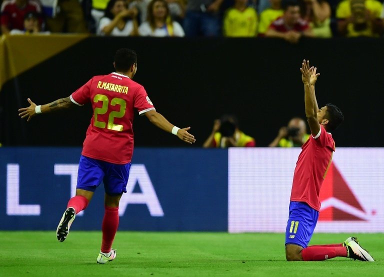 Costa Rica se va de Copa América con la moral alta. AFP