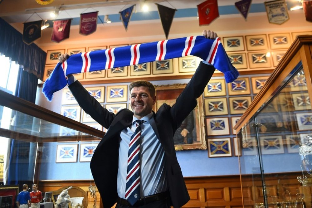 Gerrard had already made a number of signings as Rangers manager. AFP