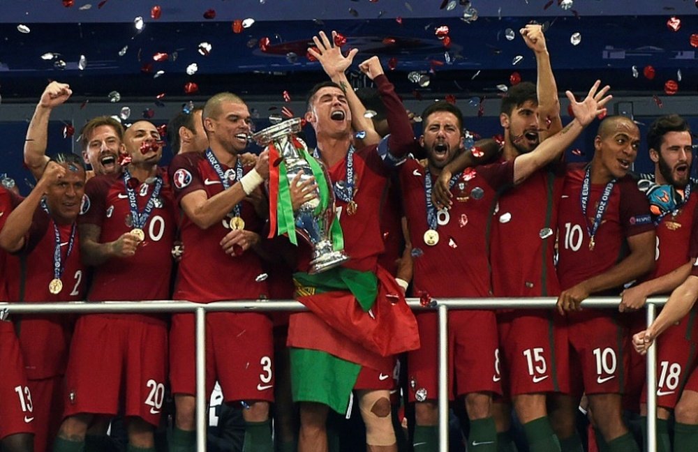 10 of Portugal's European champions won't play at the World Cup. AFP