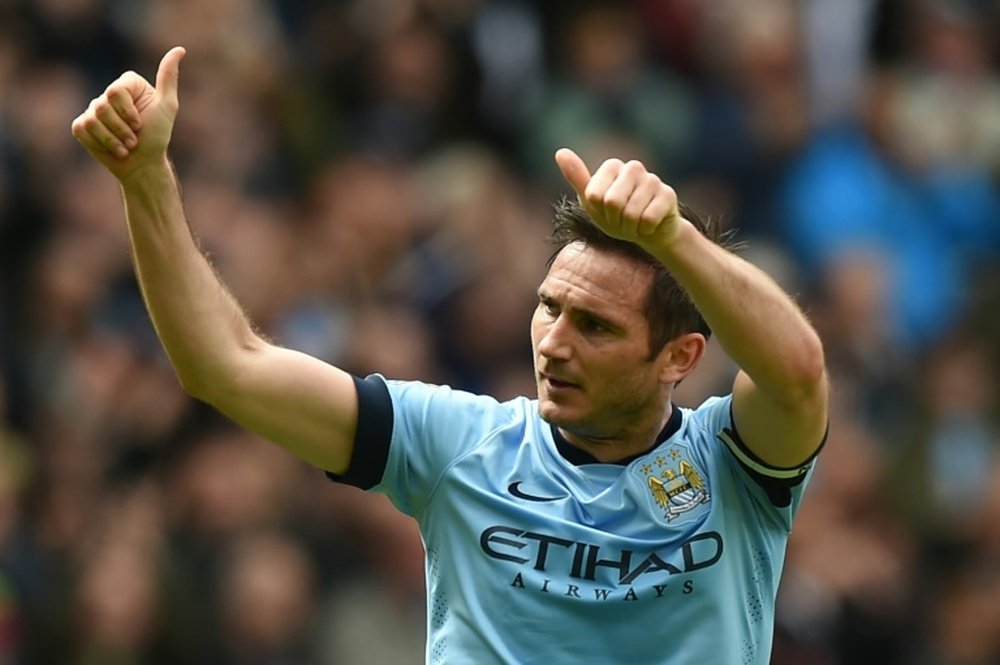 Frank Lampard, an iconic playmaker for English Premier League side Chelsea, trained fully with no limitations after an injury and is likely to be called off the bench this weekend for his new New York City club at Yankee Stadium