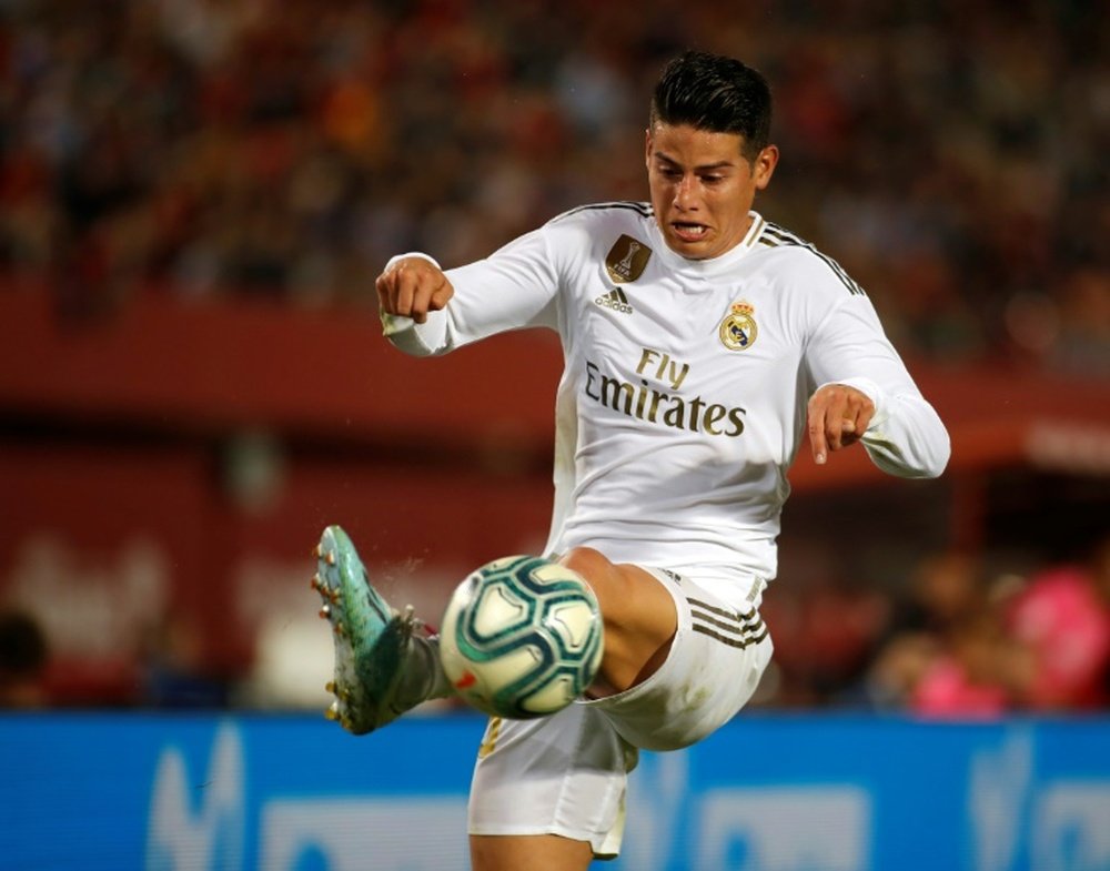 Iván Helguera analizó el paso de James por el Madrid. AFP