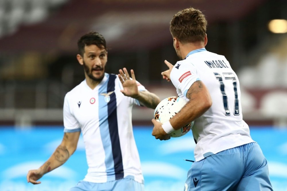 Le formazioni ufficiali di Lecce-Lazio. AFP