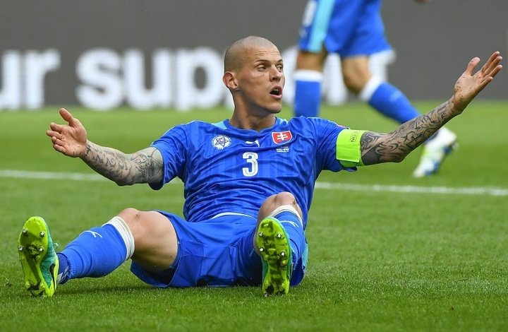 Slovakia's Skrtel out to kick it against England