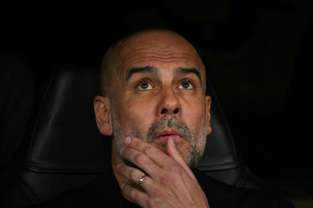 Pep Guardiola said Manchester City are in need of a rebuild. AFP