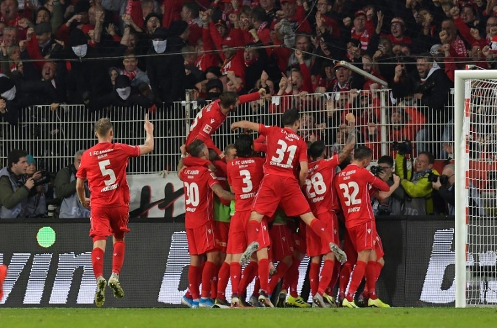 El Union Berlin ha ganado al Köln por 2-0. AFP/Archivo