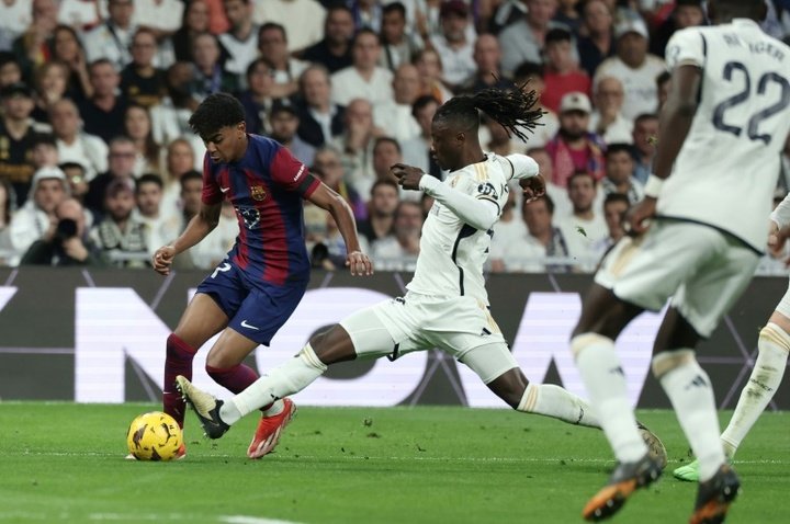 Barcelona won't let Lamine Yamal join Paris Saint-Germain. AFP
