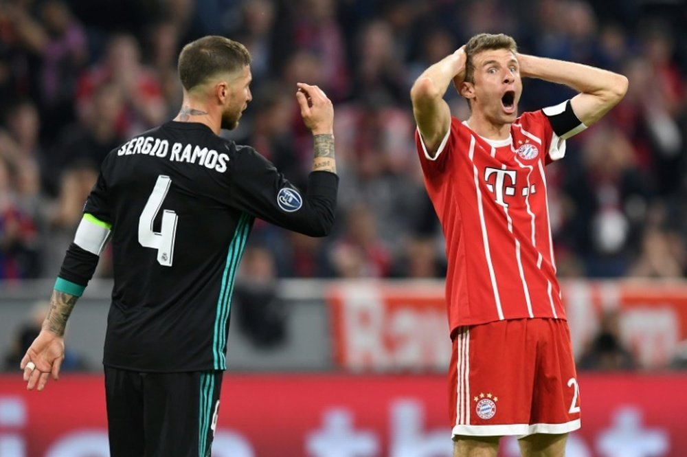 El Bayern tendrá que hacer una machada sin precedentes. AFP