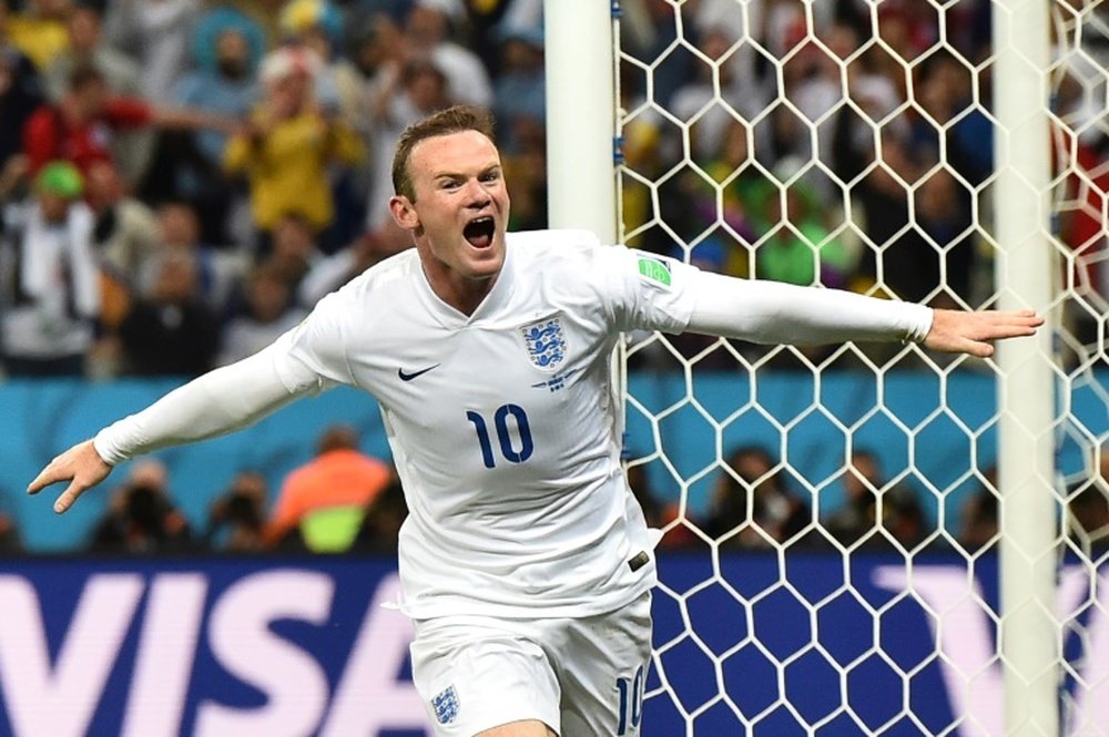 Rooney scored 53 goals in 199 appearances for England. AFP