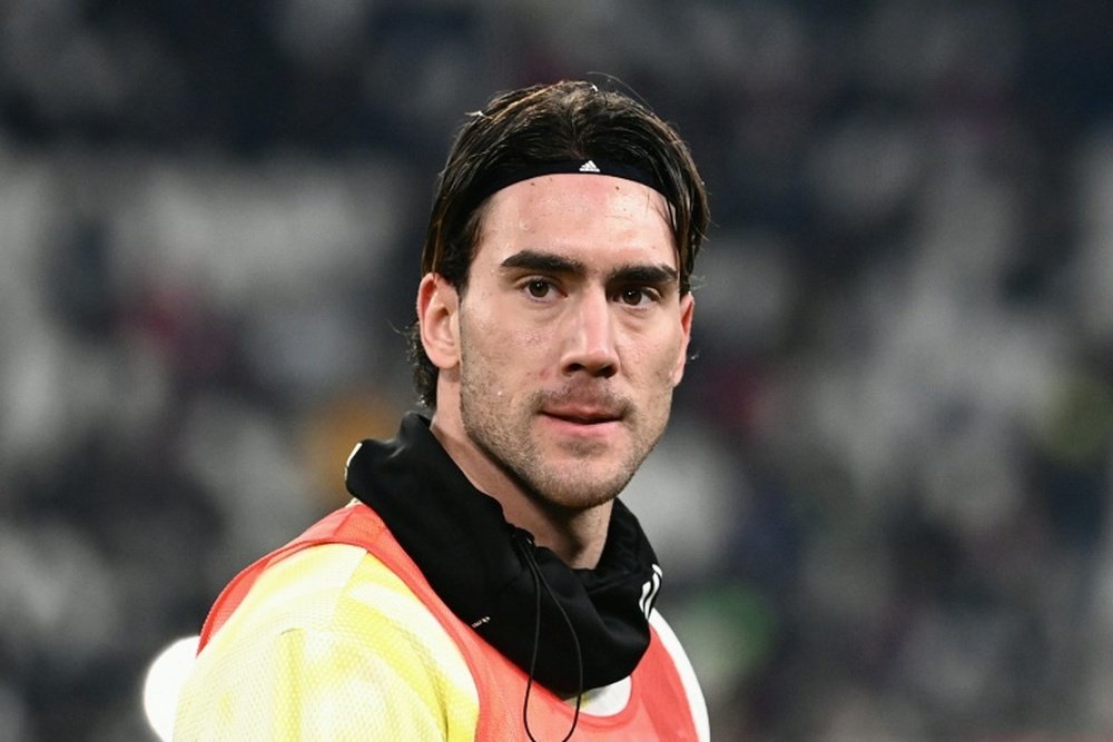 Vlahovic has failed to live up to his expecations at Juve. AFP