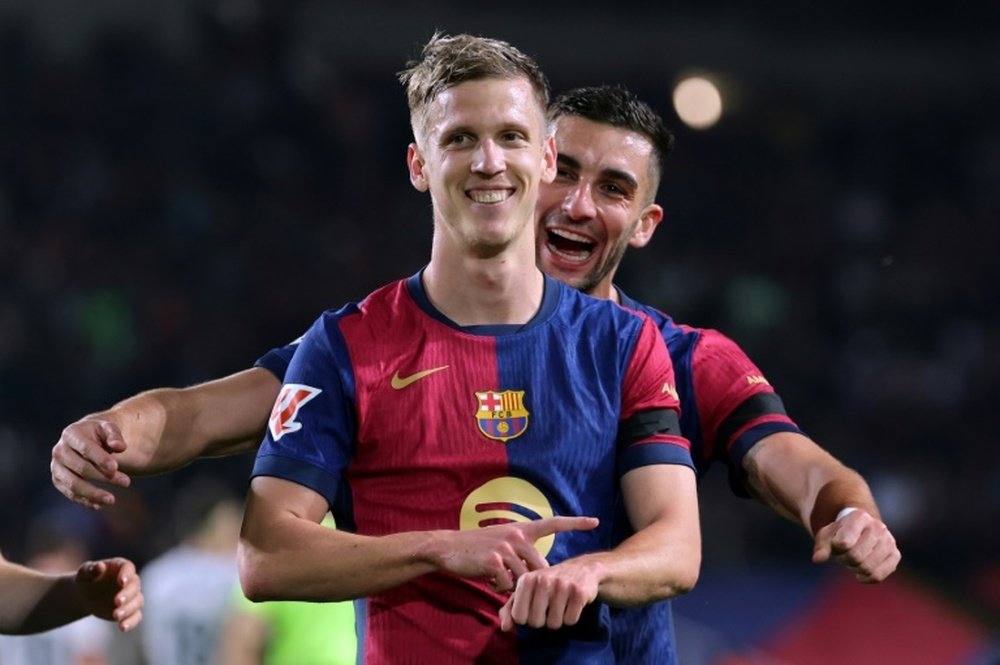 LaLiga: Barça nunca teve espaço financeiro para registrar Olmo. AFP