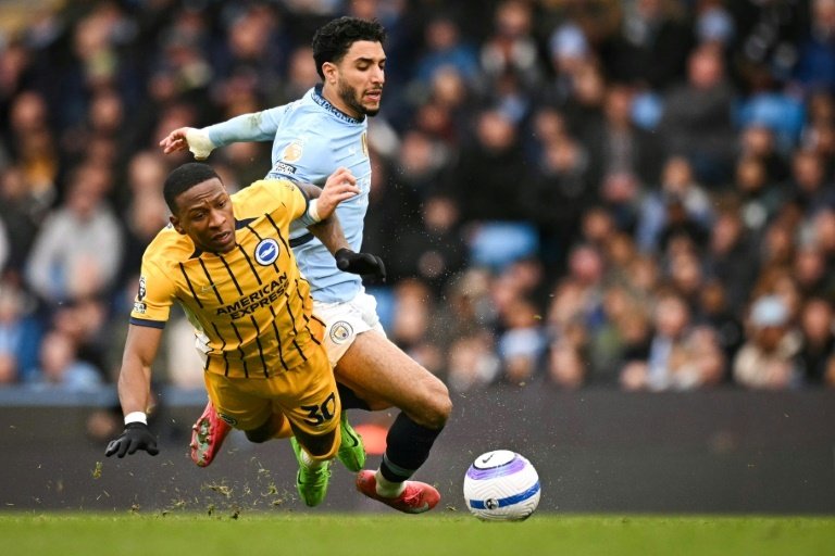 Brighton hold Man City to leave Champions League hopes in balance