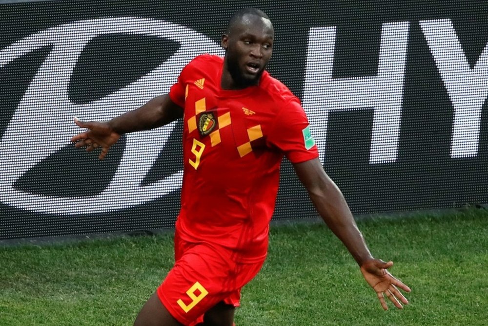 Lukaku tops Belgium's scoring charts. AFP