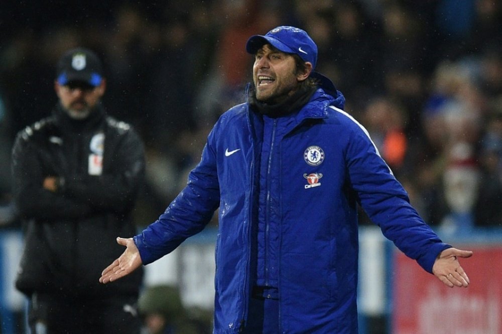 Le technicien italien de Chelsea a fait le point sur son avenir. AFP
