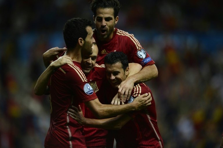 Spain end Slovakia streak to edge towards Euros