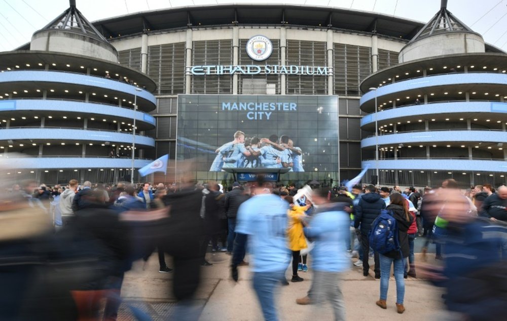 City want to buy the Belgian side. AFP