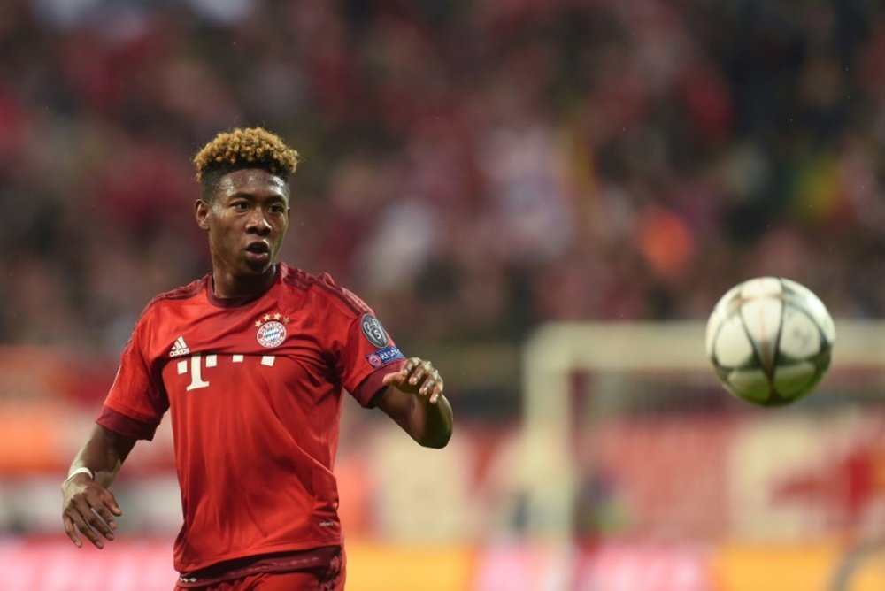 Alaba is attracting interest from Real Madrid. AFP