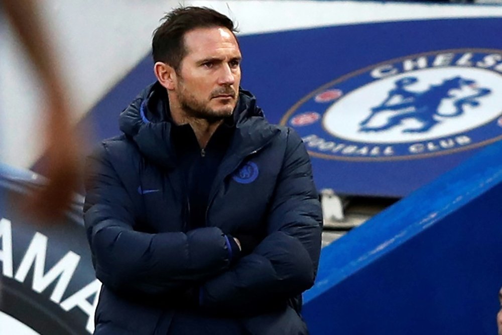 Lampard is clear how he wants to restructure Chelsea. AFP/Archivo