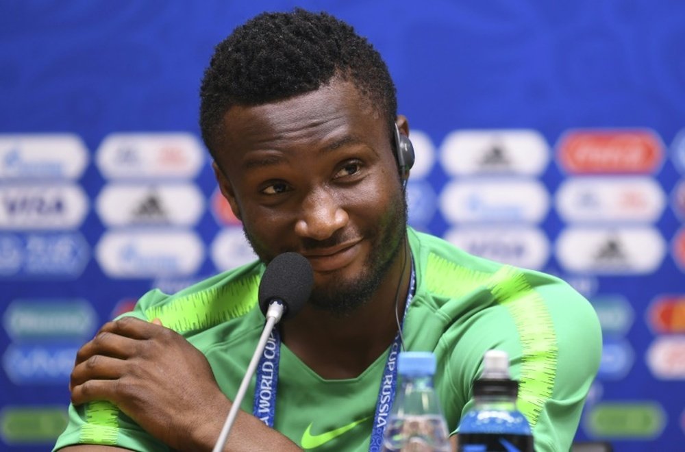 John Obi Mikel is positive about Nigeria's youth. AFP