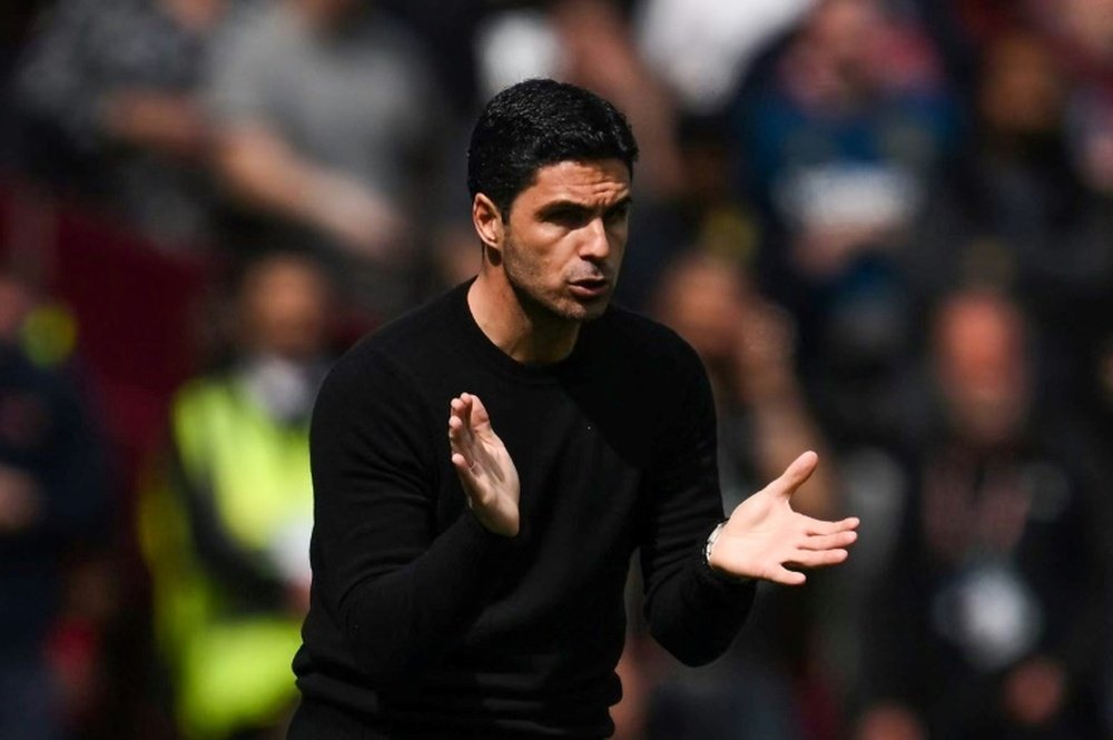Arteta speaks post Soton. AFP