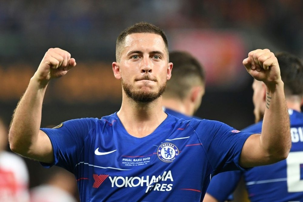 Hazard could cost Real Madrid up to 170 million euros. AFP