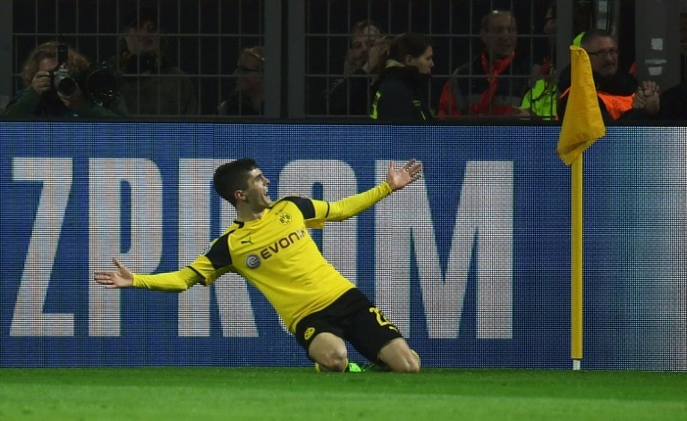 Pulisic changed the game in the second half. AFP