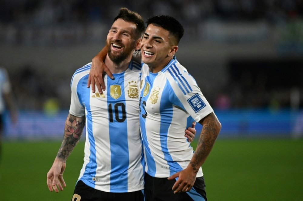 Messi ha jugado 191 partidos con Argentina. AFP