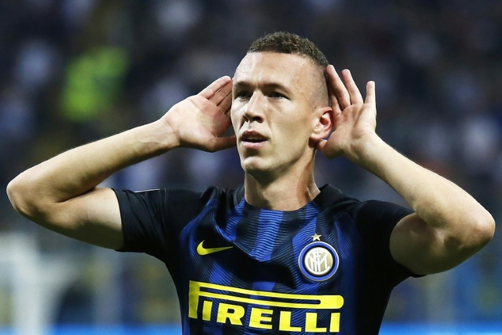 Ivan Perisic has been heavily linked with a move to Manchester United this summer. AFP