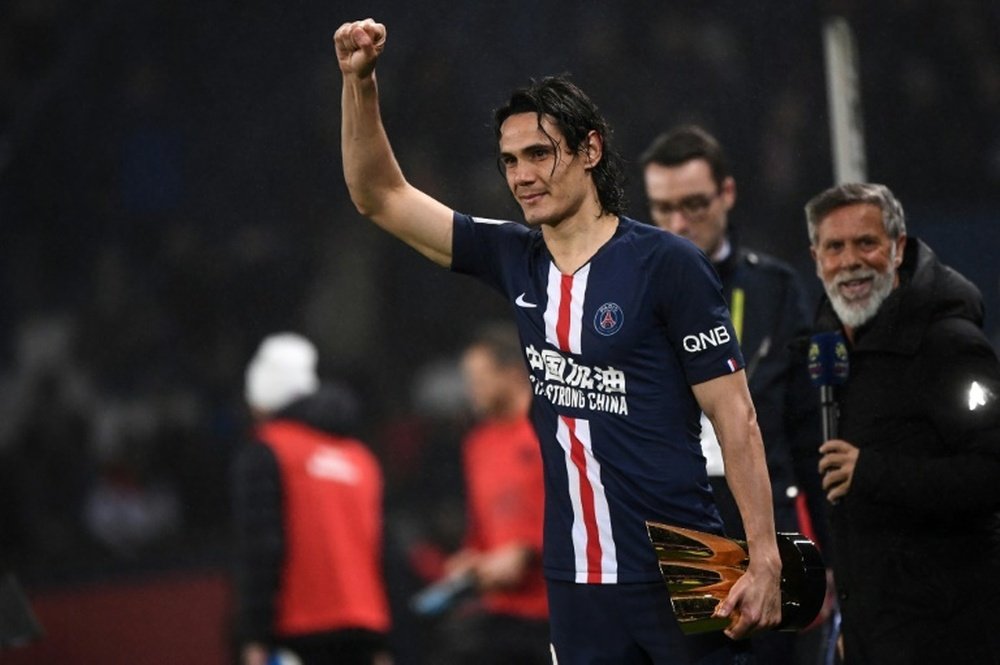 Cavani is looking for another team. AFP
