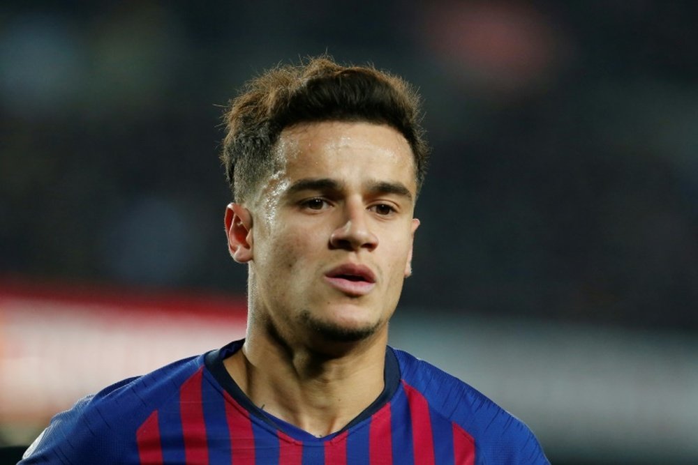 Coutinho has struggled for form at Barca. AFP