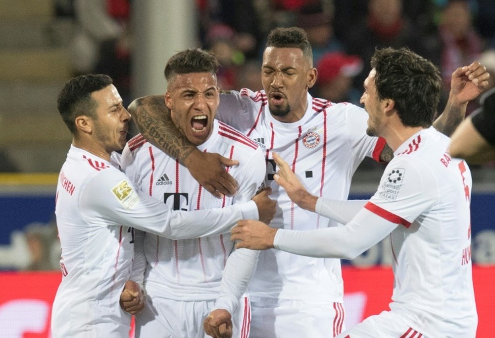 Tolisso scored a stunner as Bayern moved 20 points clear. AFP
