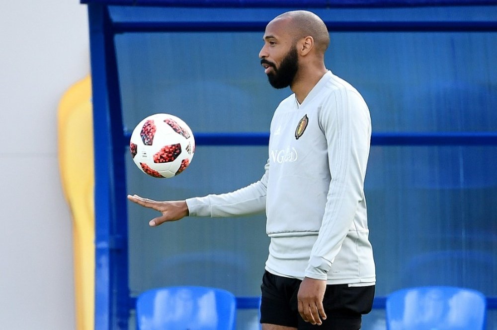Thierry Henry will focus on his coaching career following the World Cup. AFP