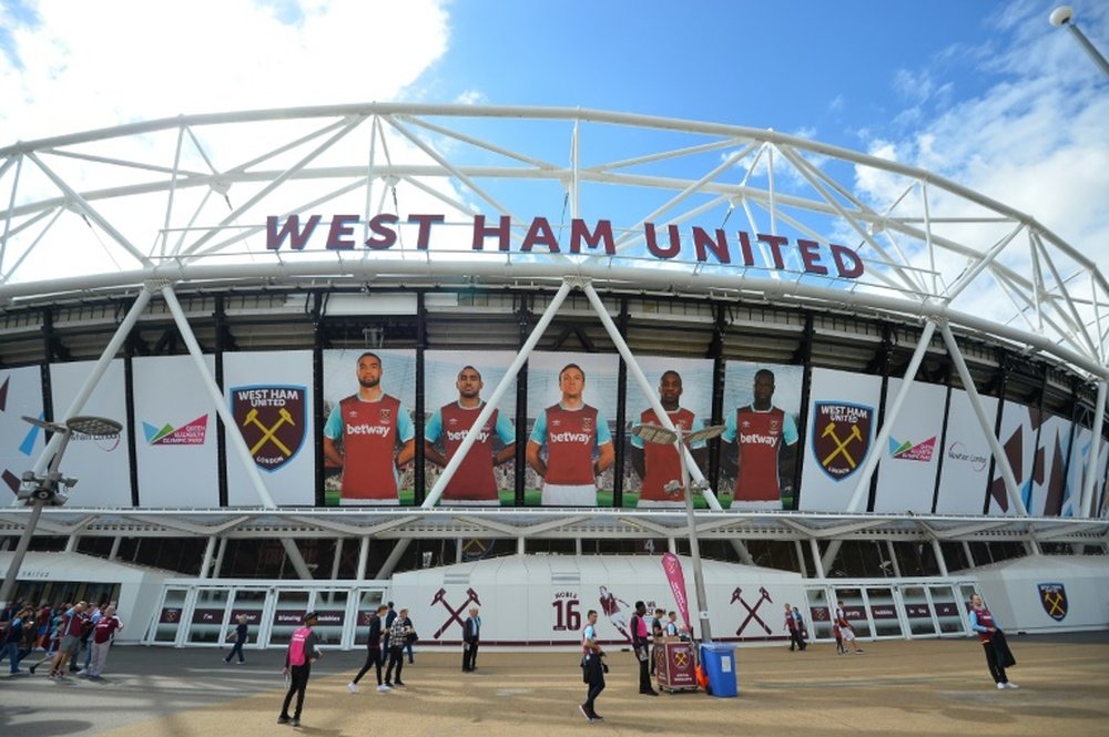 West Ham moved to the London Stadium in 2016. AFP