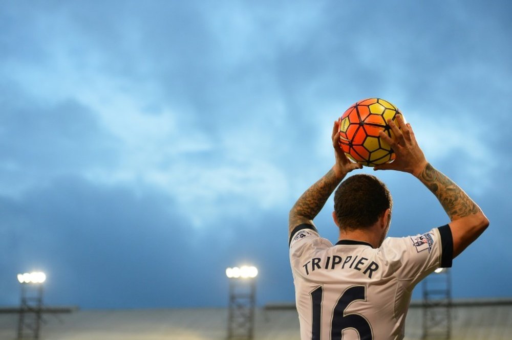 Kieran Trippier gostaria de voltar ao Burnley. AFP