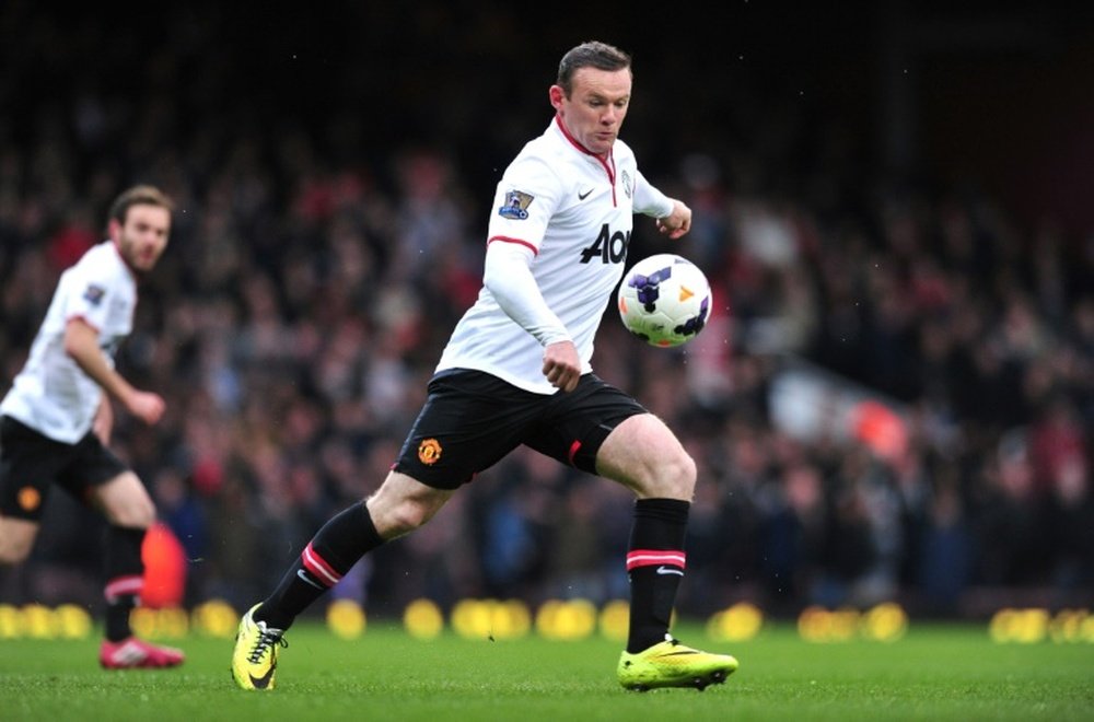 Rooney's future is uncertain. AFP