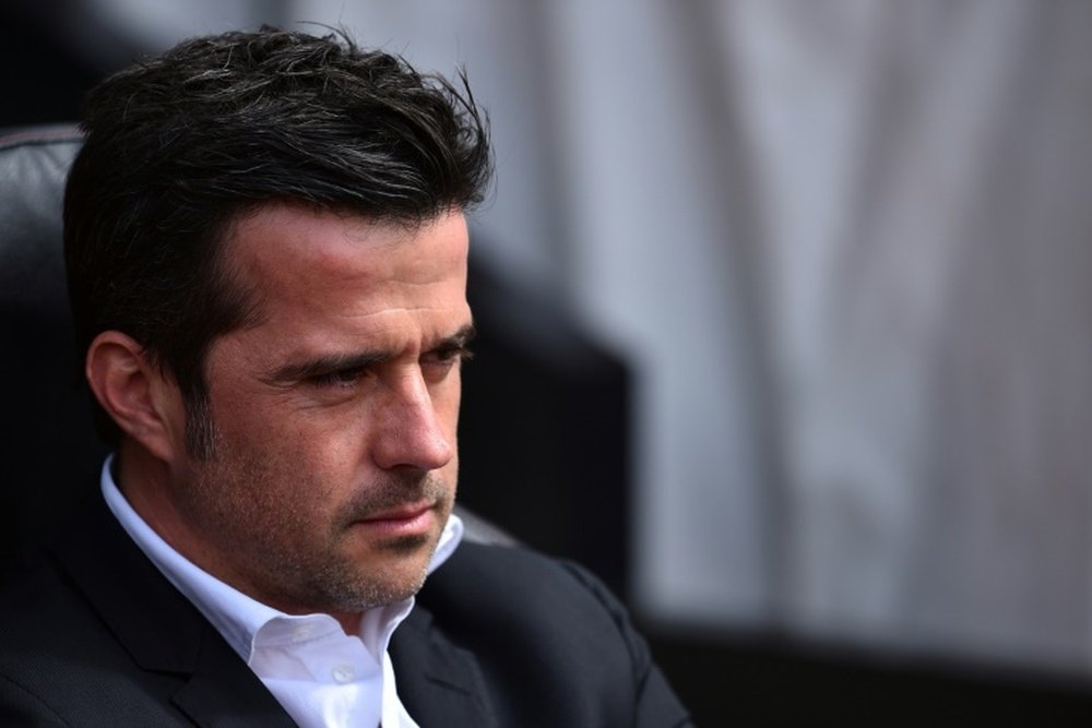 Watford rejected Everton's approach for their coach Marco Silva. AFP