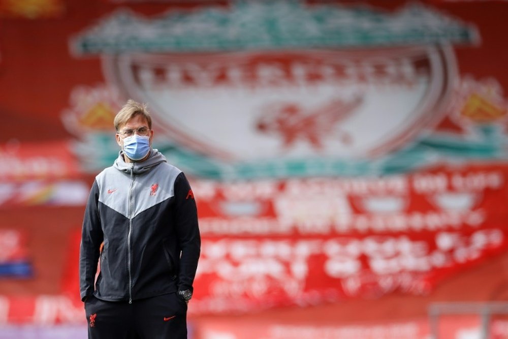 Liverpool's German manager Jurgen Klopp on his future. AFP