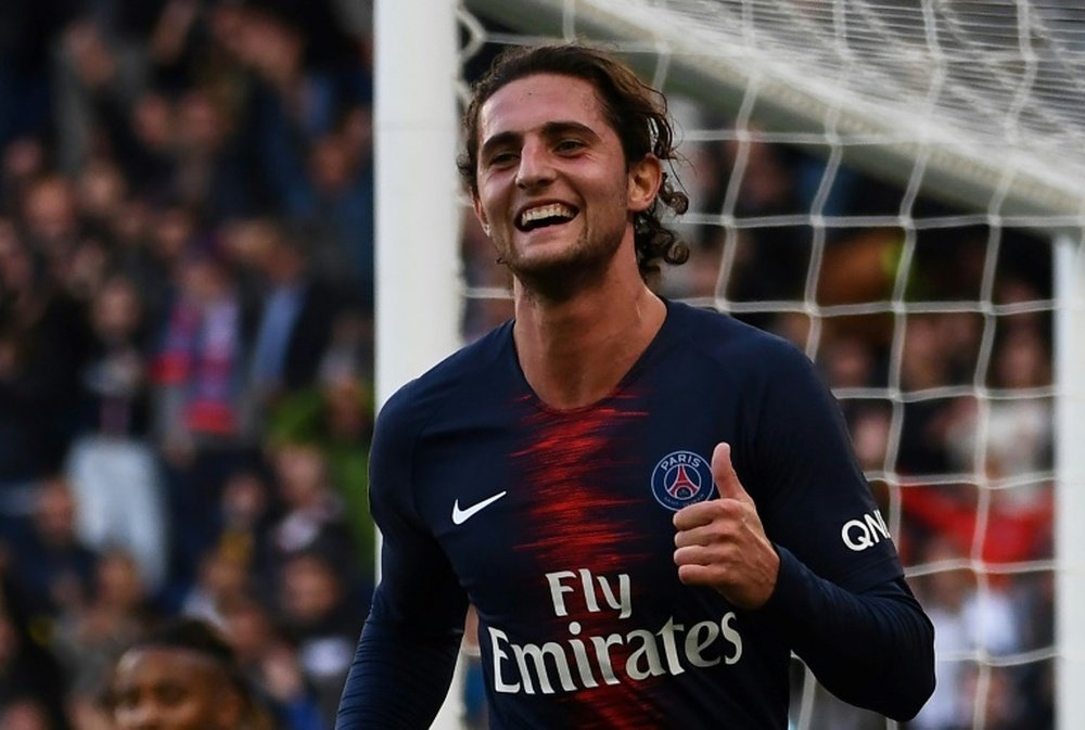 El United se apunta a la puja por Rabiot. AFP