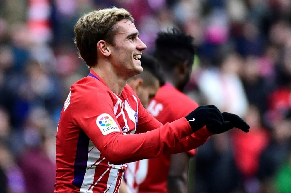 Griezmann's goal wasn't enough for Atletico to claim all three points. AFP