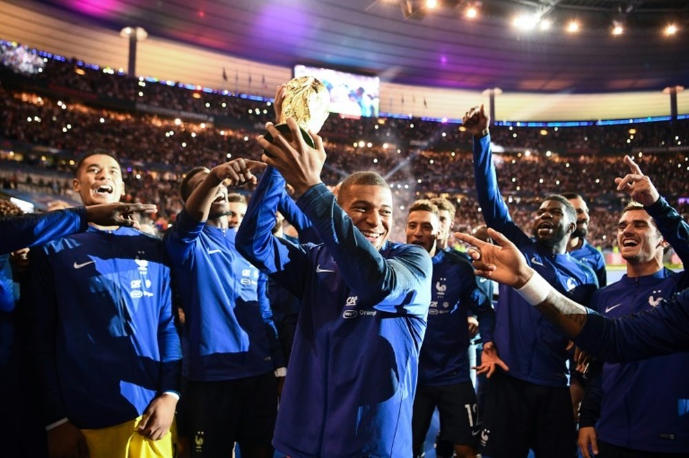 Francia ganó el Mundial 2018 con total merecimiento. AFP
