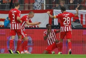 El Union Berlin venció al RB Leipzig con dos goles en siete minutos. AFP