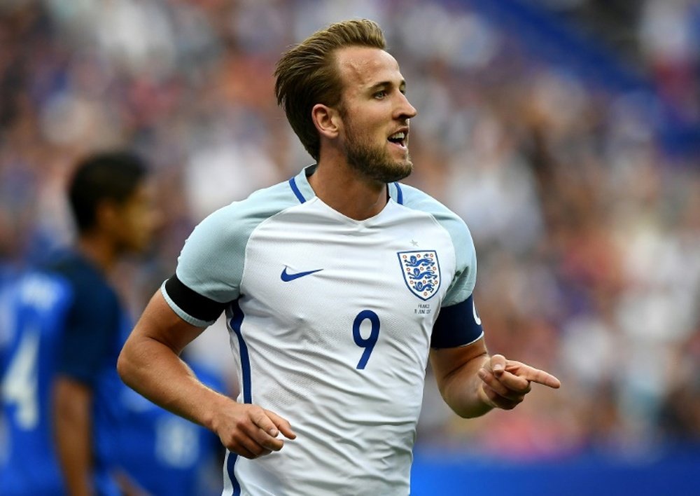 Harry Kane says he has no intention of leaving Tottenham. AFP