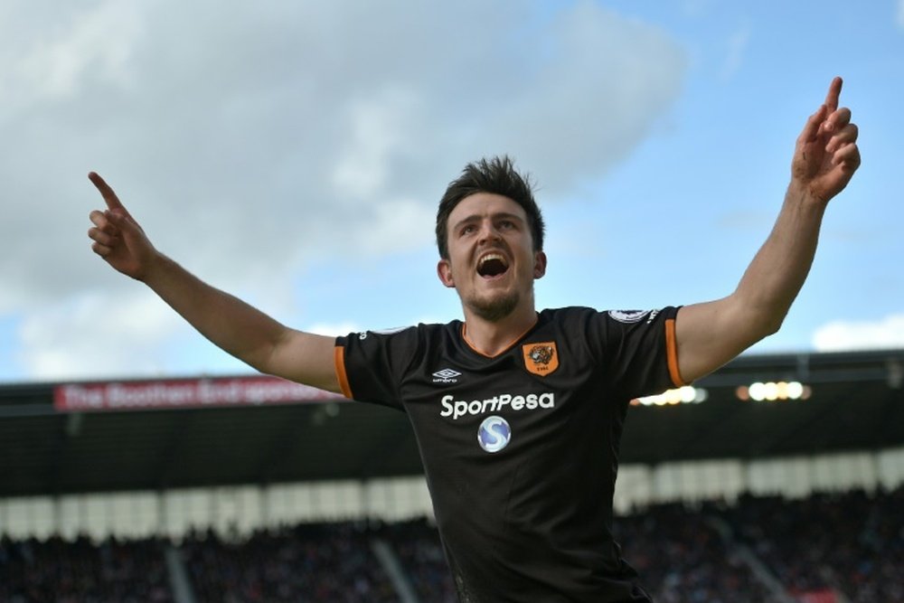 Maguire could be set to make his England debut in the upcoming World Cup qualifiers. AFP