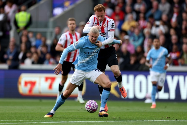 Haaland extends hot streak as Man City sink Brentford