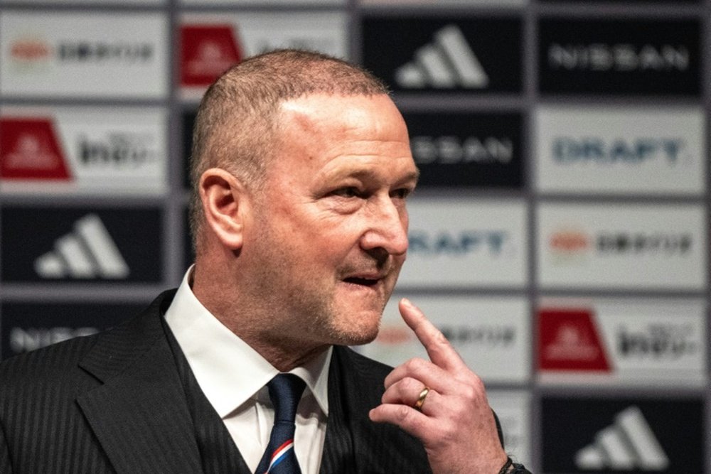 Steve Holland has taken charge at Yokohama F-Marinos. AFP
