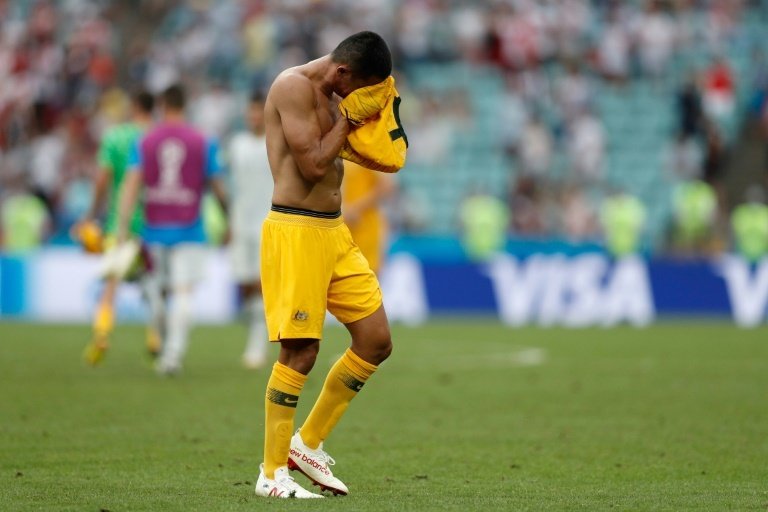 Cahill se marcha como máximo goleador de Australia. AFP