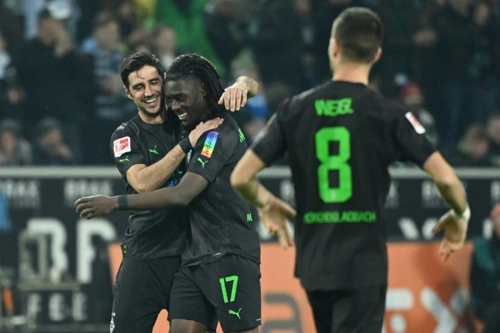 Kone wants to leave Monchengladbach. AFP